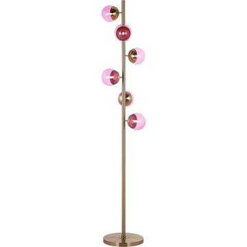 Lampadaire Zola rose