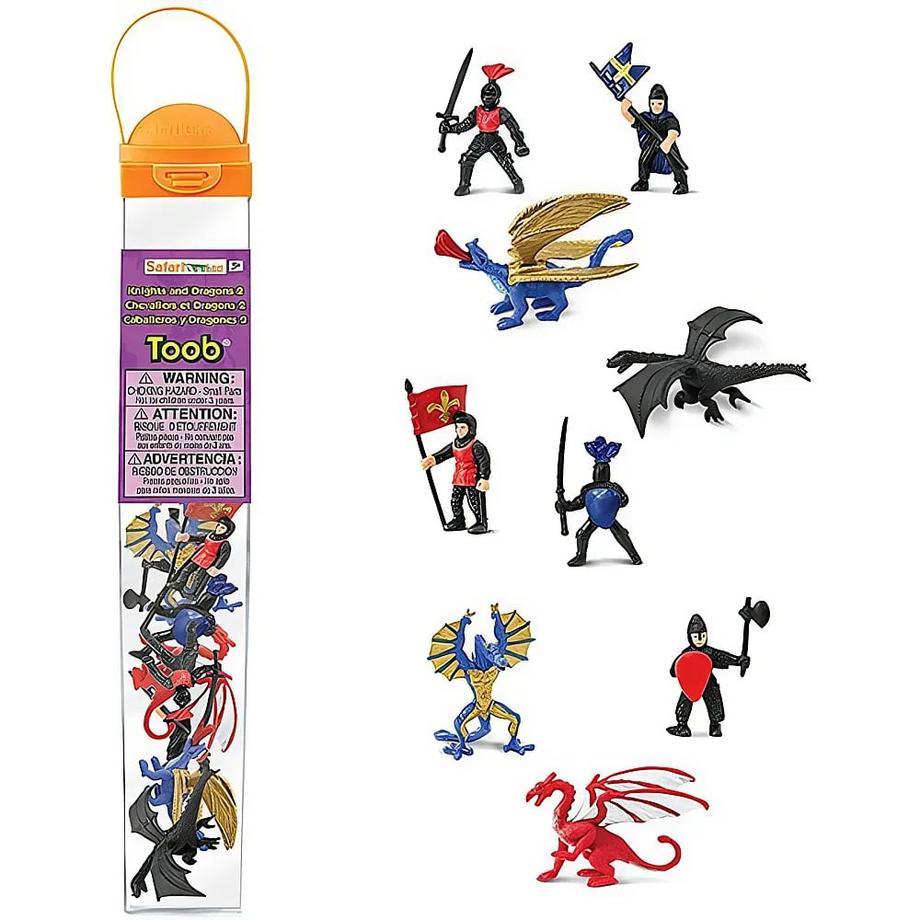 Safari  Toob Ritter & Drachen 2 (9Teile) 