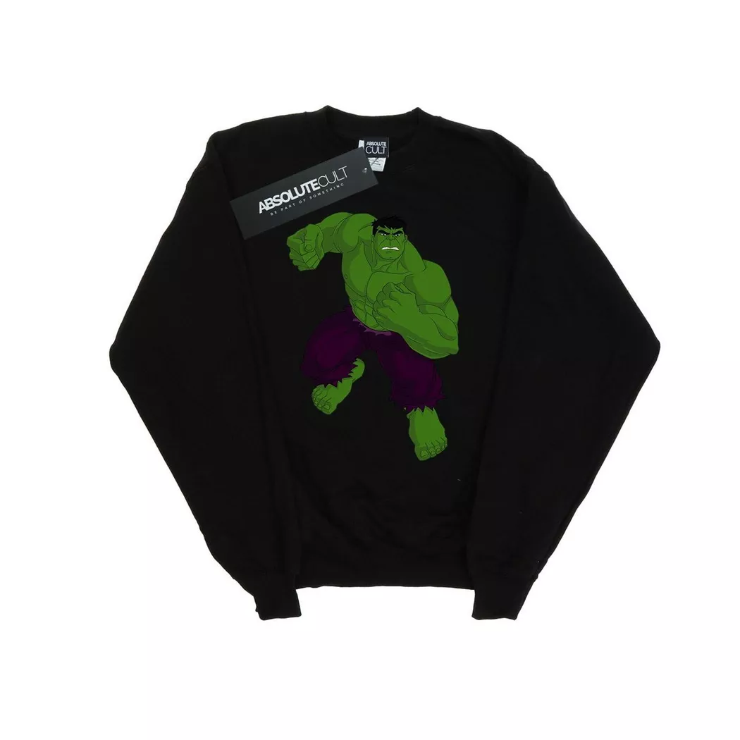 MARVEL - Sweatshirt, 140/146, Schwarz