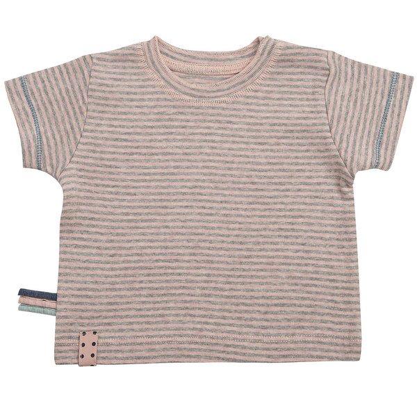 Image of T-shirt Unisex Rosa 6-12 mesi