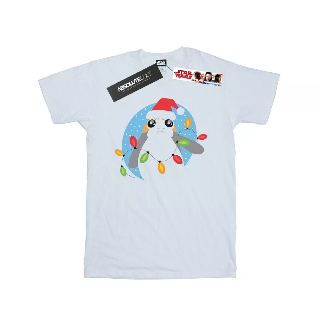 STAR WARS - The Last Jedi TShirt, 152-158, Weiss