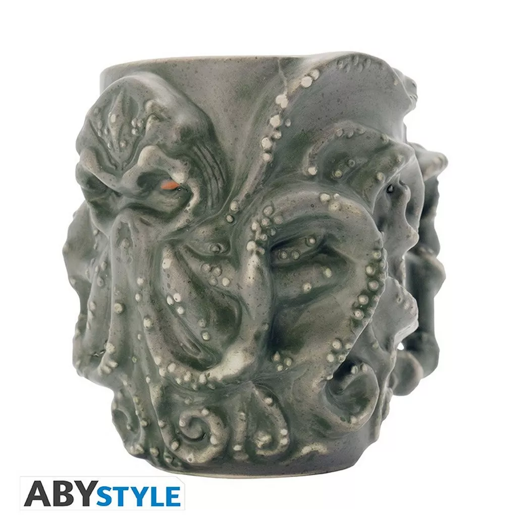 Abystyle - Tazza Cthulhu : Cthulhu - 400ml 3D, 200 ml, Dunkelgrün