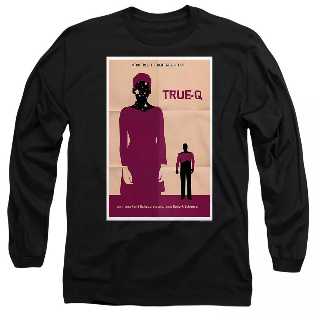 Star Trek - The Next Generation Season 6 Episode 6 TShirt, für Damen, Schwarz, Größe M