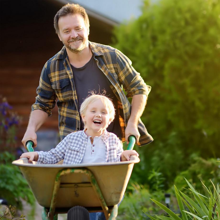 B2X  Schubkarre 2er Set mit Schlauch 