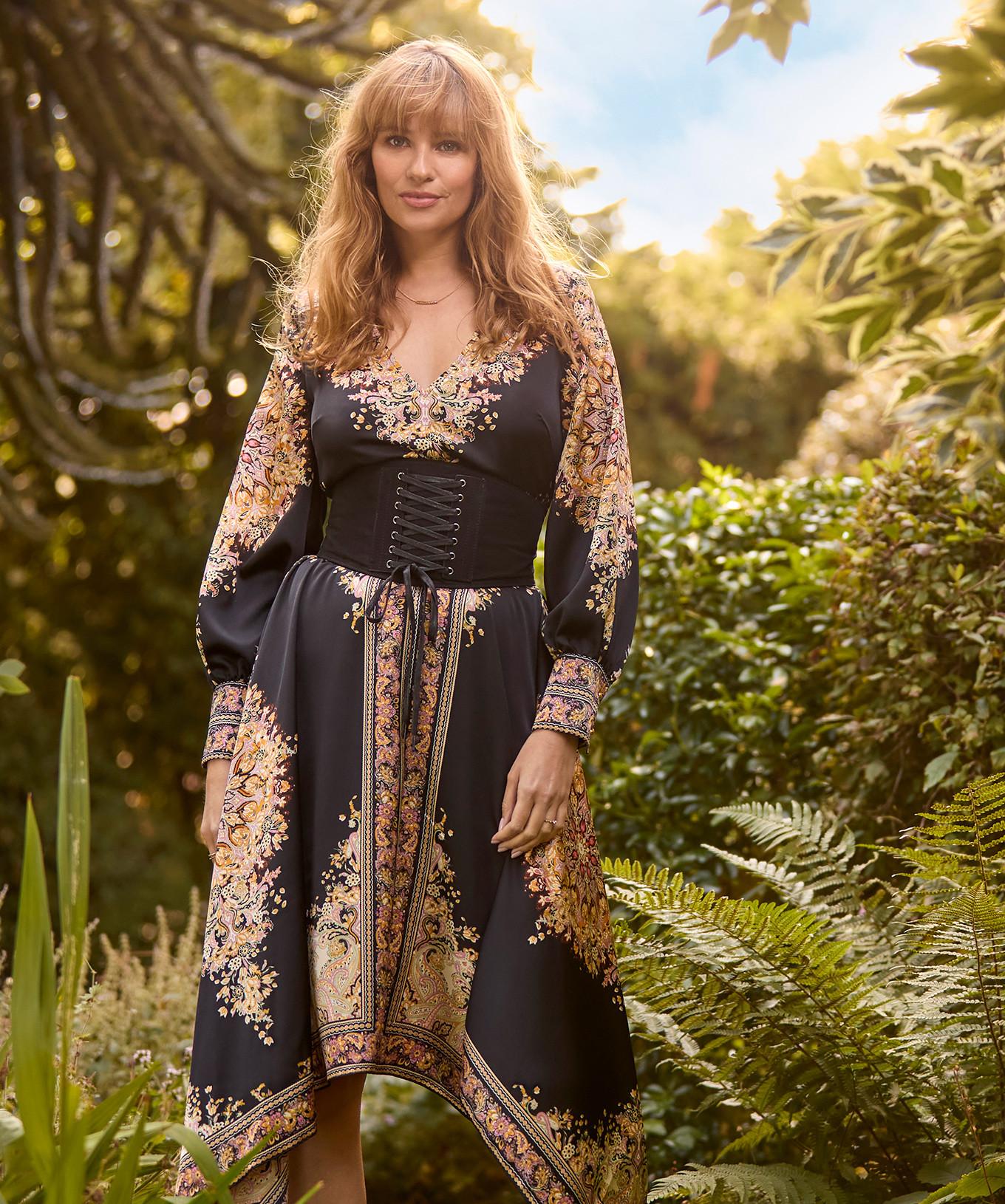 Joe Browns Abito Orlo Fazzoletto Motivo Bordo  