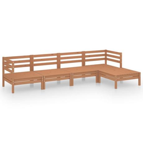 VidaXL Mobilier de jardin bois de pin  