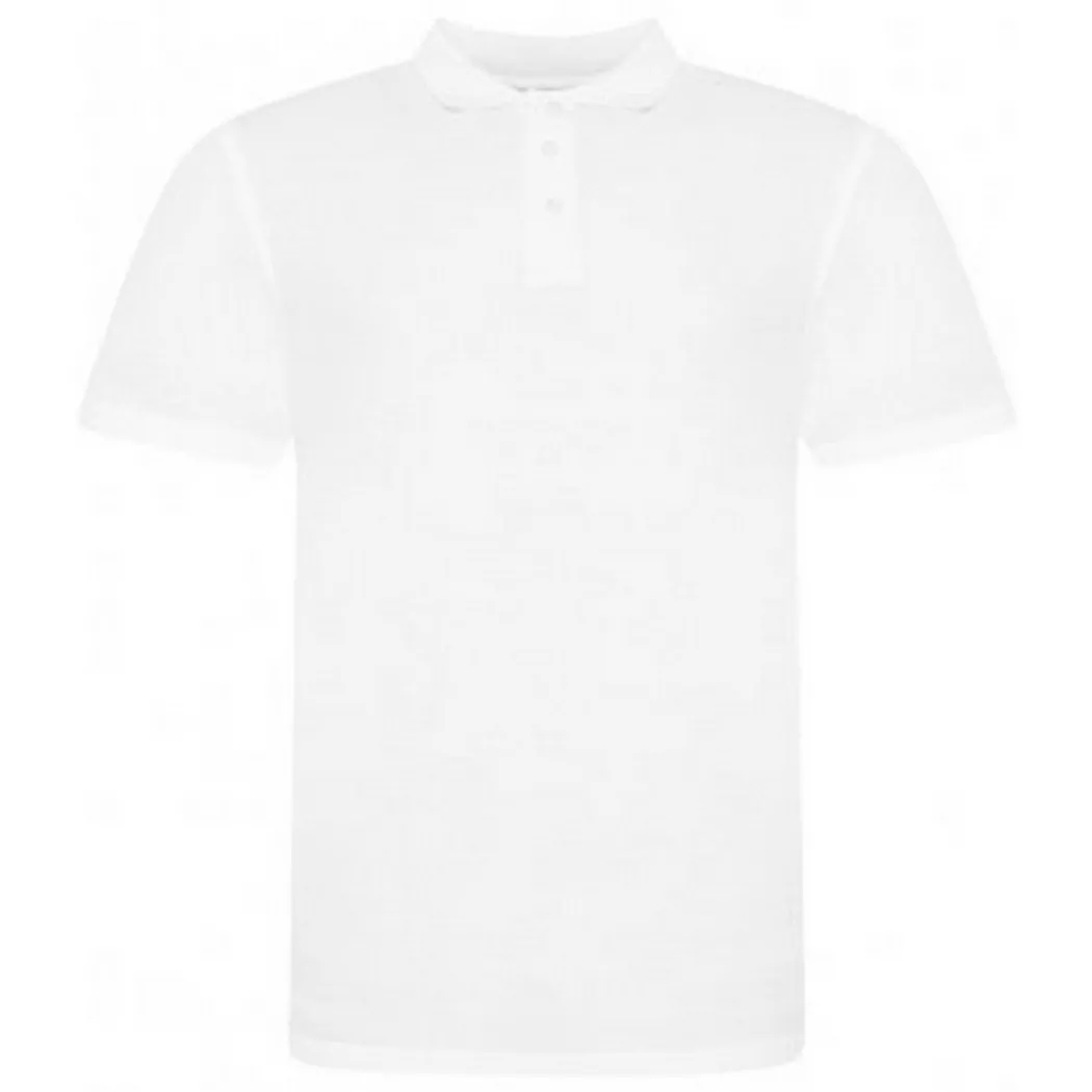 AWDis - Polo Shirt Pique, für Herren, Weiss, Größe L