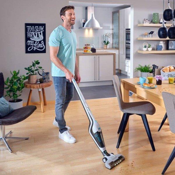 LEIFHEIT Rotaro PowerVac 2in1 16 V, weiss  