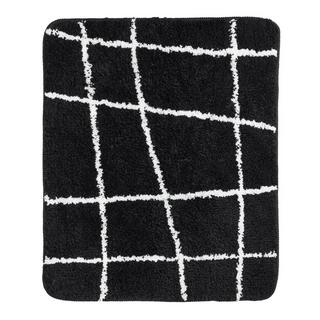 diaqua Tappeto da bagno Network nero  