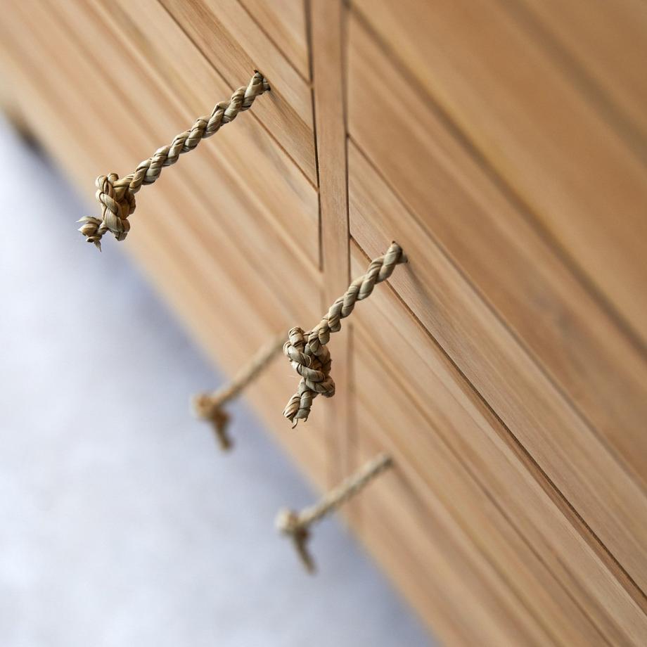 Tikamoon Armoire en teck massif Minimalys  