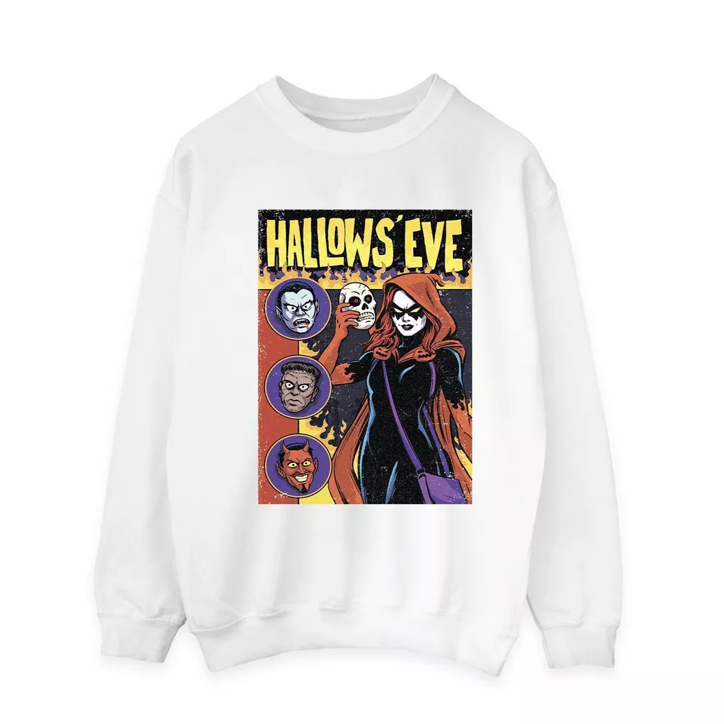 MARVEL - Hallows Eve Sweatshirt, für Herren, Weiss, Größe S