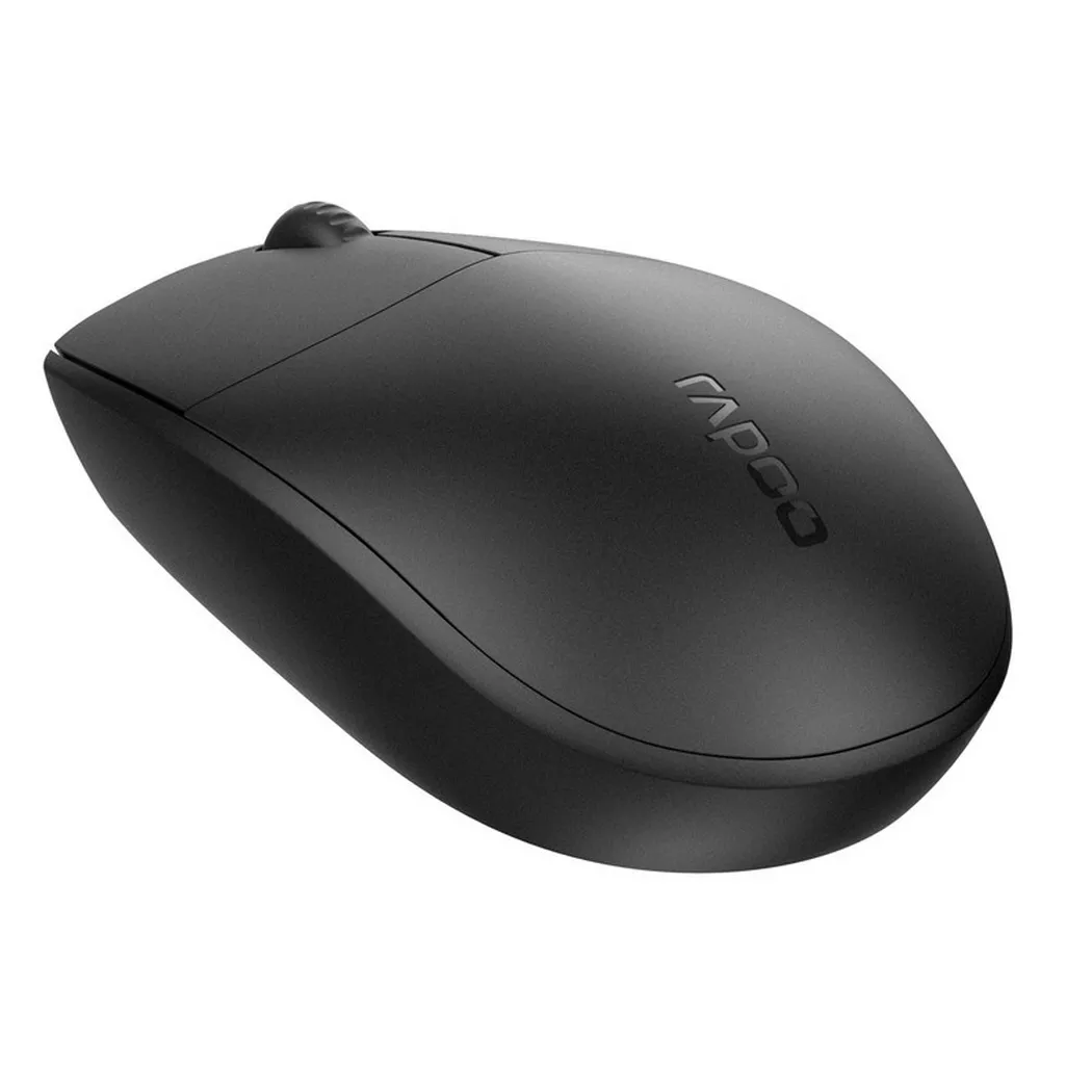 Rapoo -  N100 wired Optical Mouse 18050 Black, Schwarz