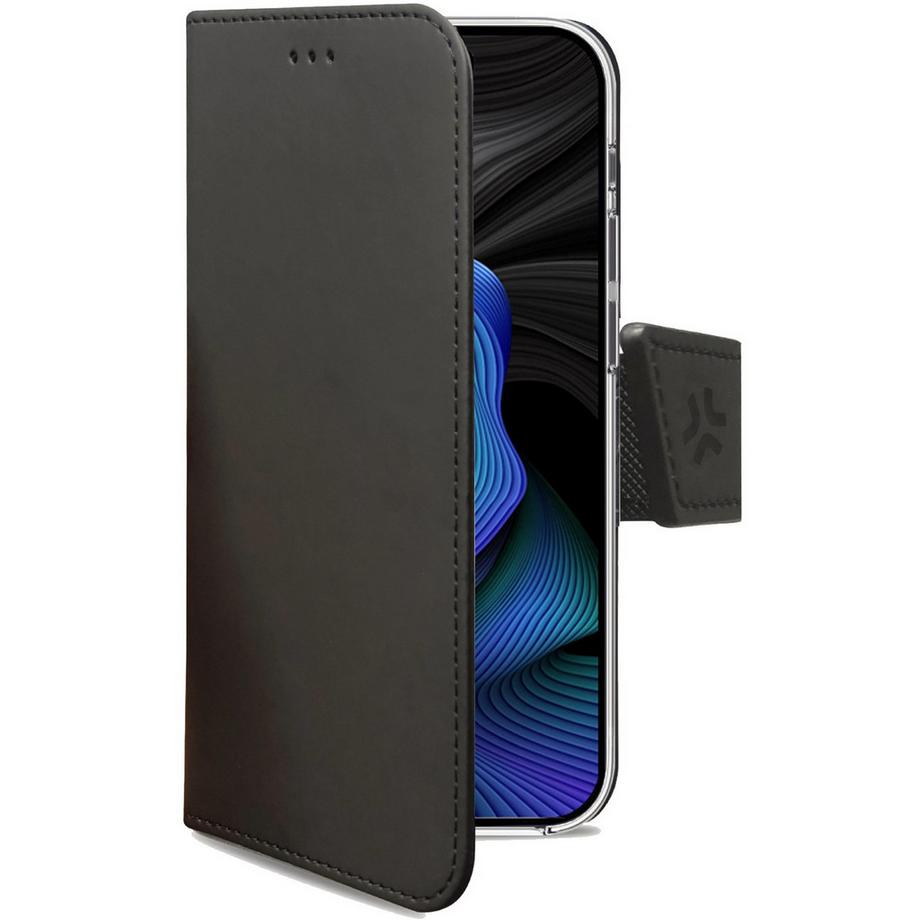 Celly  Étui portefeuille Wally iPhone 15 noir 