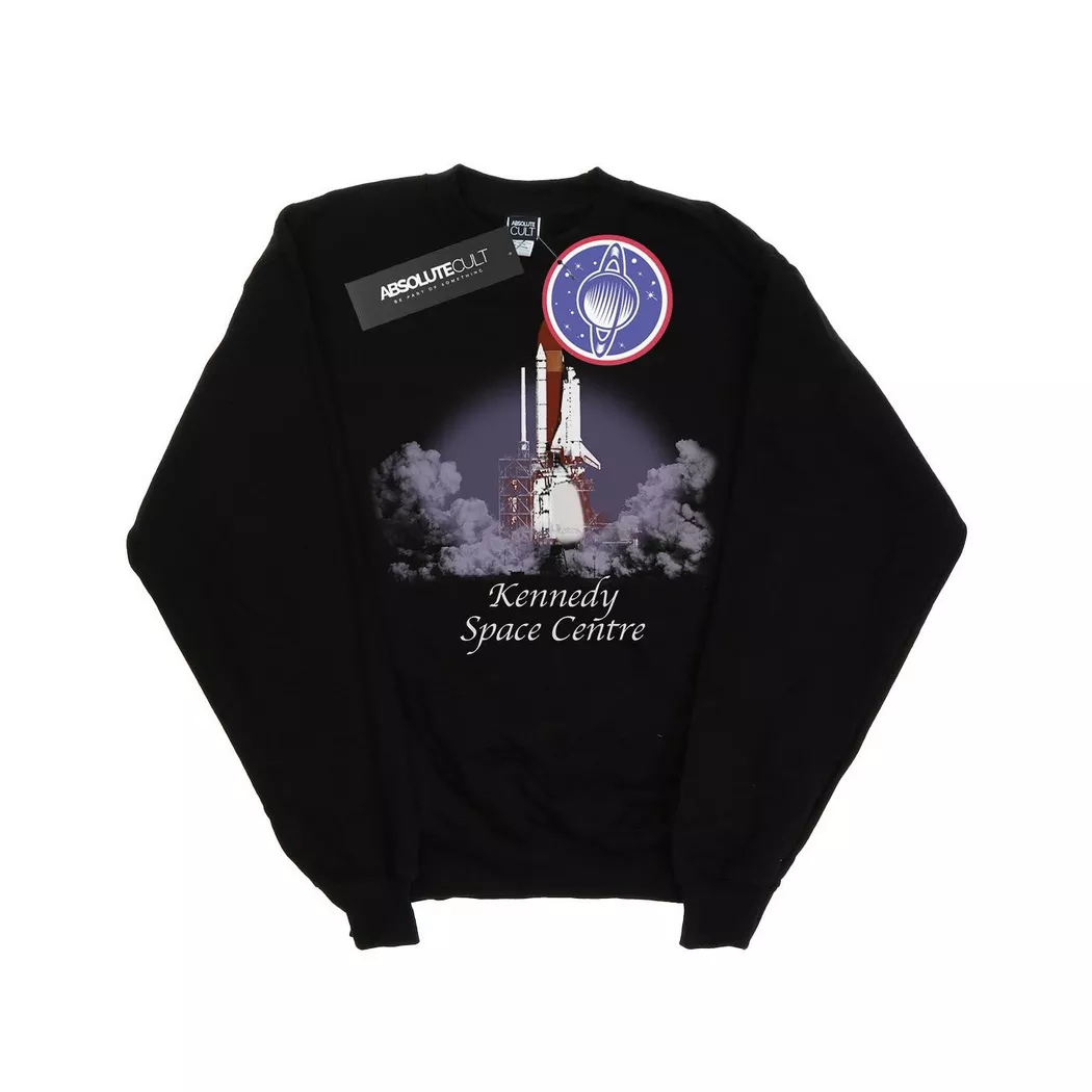 Nasa - Kennedy Space Centre Lift Off Sweatshirt, für Herren, Schwarz, Größe XL