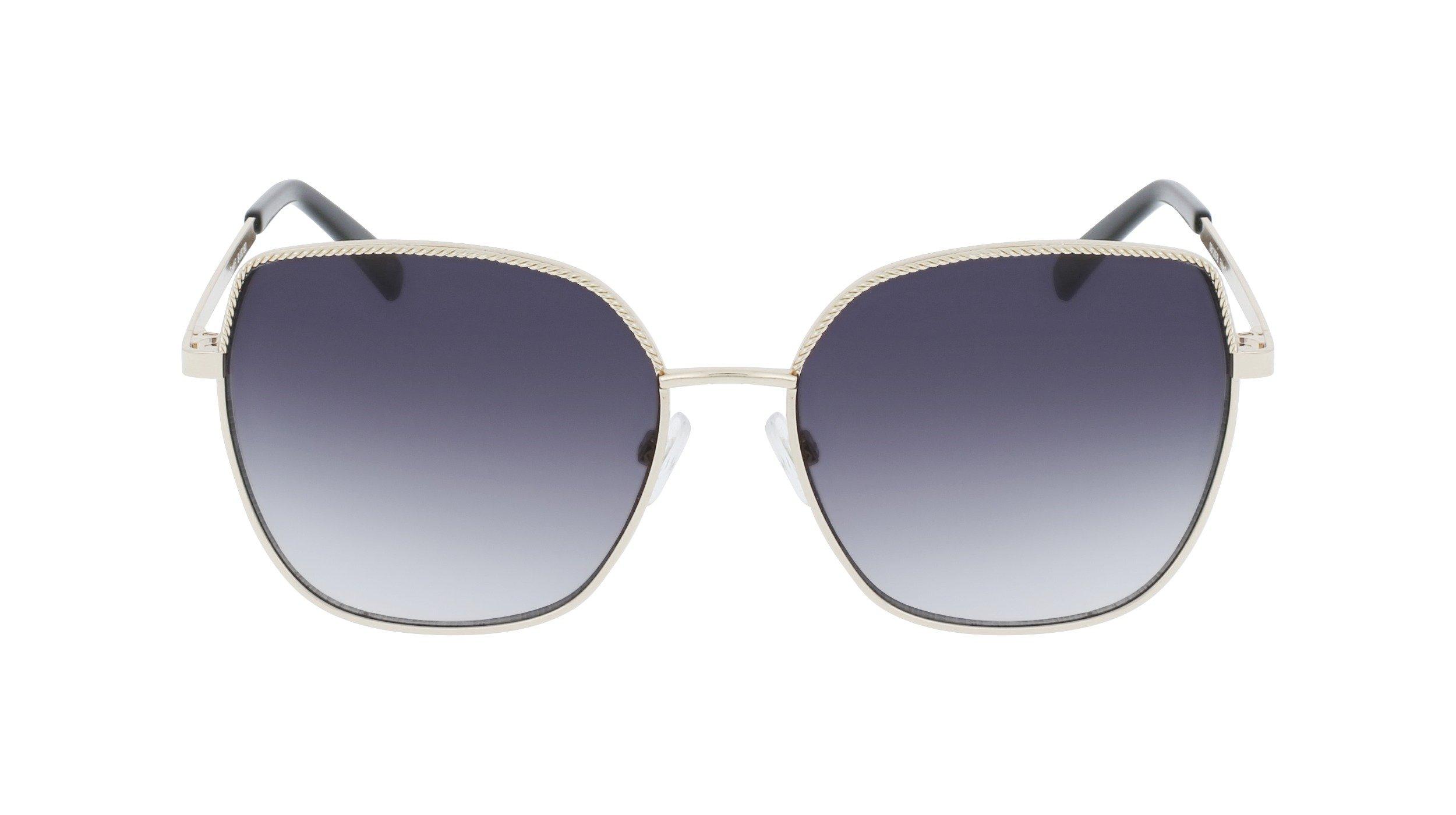 Image of Sonnenbrille Mit Etui Damen Gold ONE SIZE