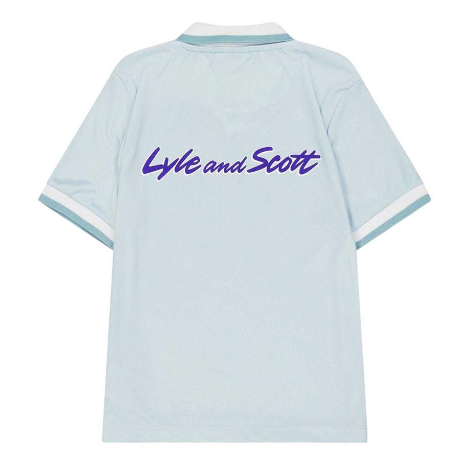 LYLE & SCOTT  Camicia Regolare Motivo A Rombi Maniche Corte 