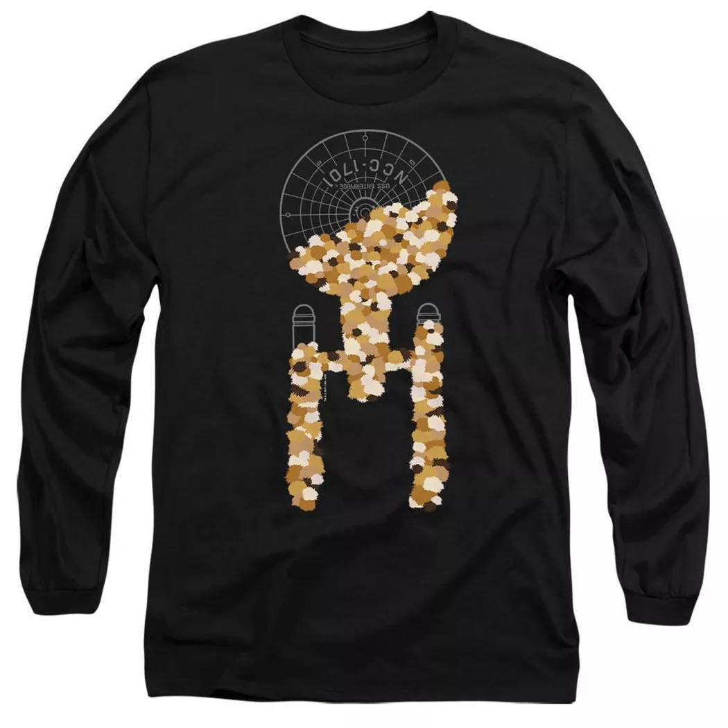 Star Trek - Tribble Takeover TShirt, für Damen, Schwarz, Größe XL