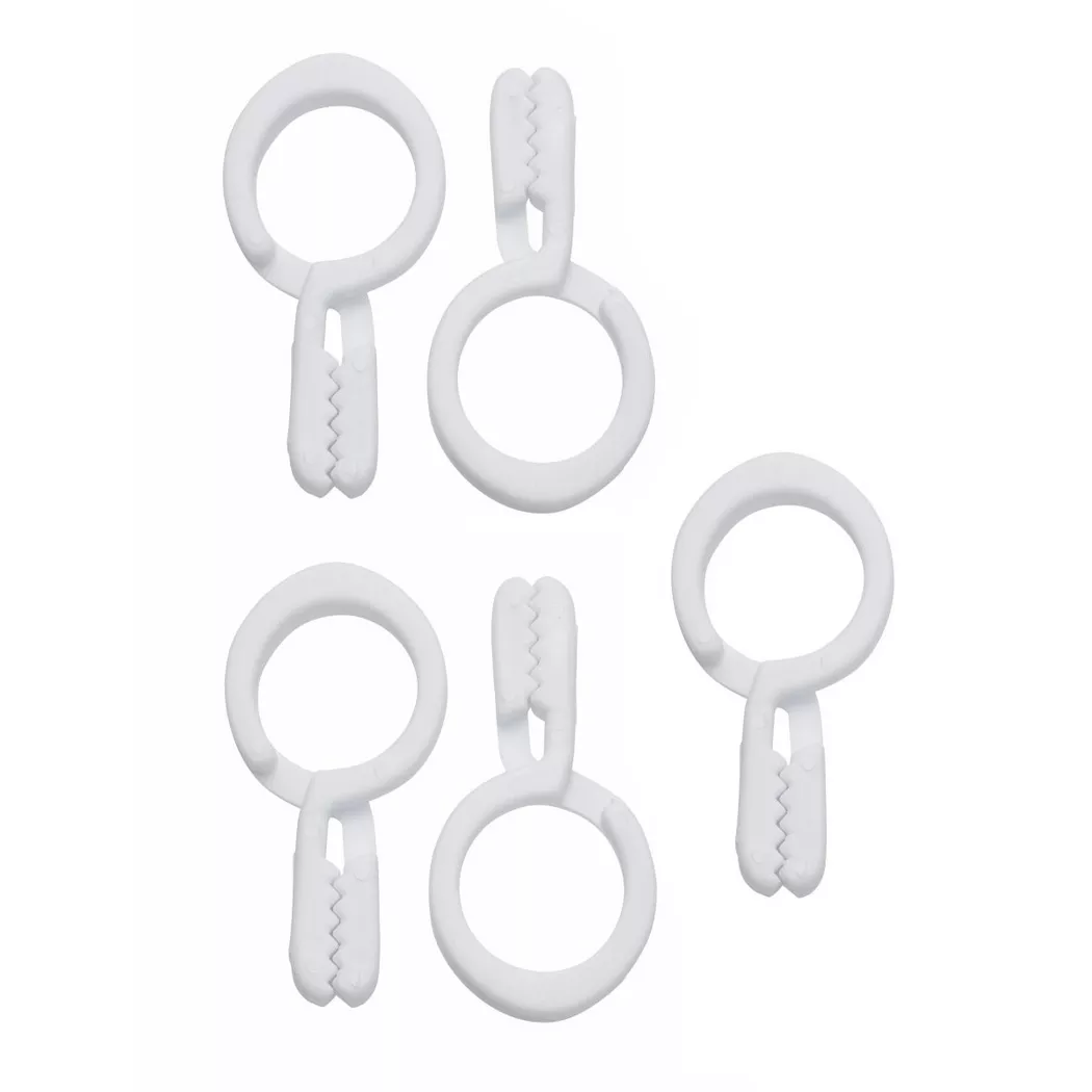 Diaqua - Clip Haken weiss, One Size