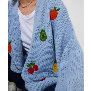 Joe Browns Cardigan oversize motivo frutta  