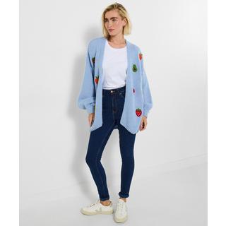 Joe Browns Cardigan oversize motivo frutta  