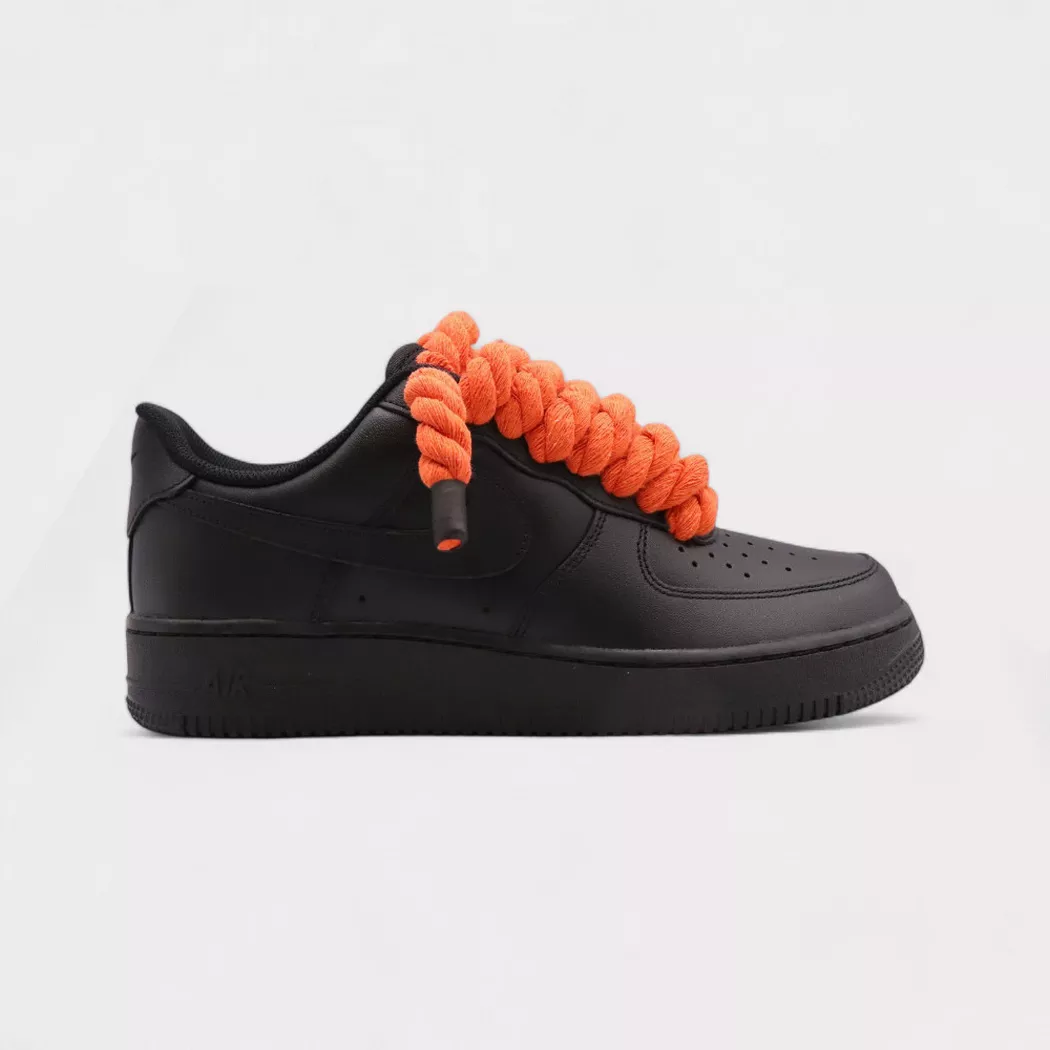 Nike - Air Force 1 Black, für Damen, Schwarz, Größe 36.5