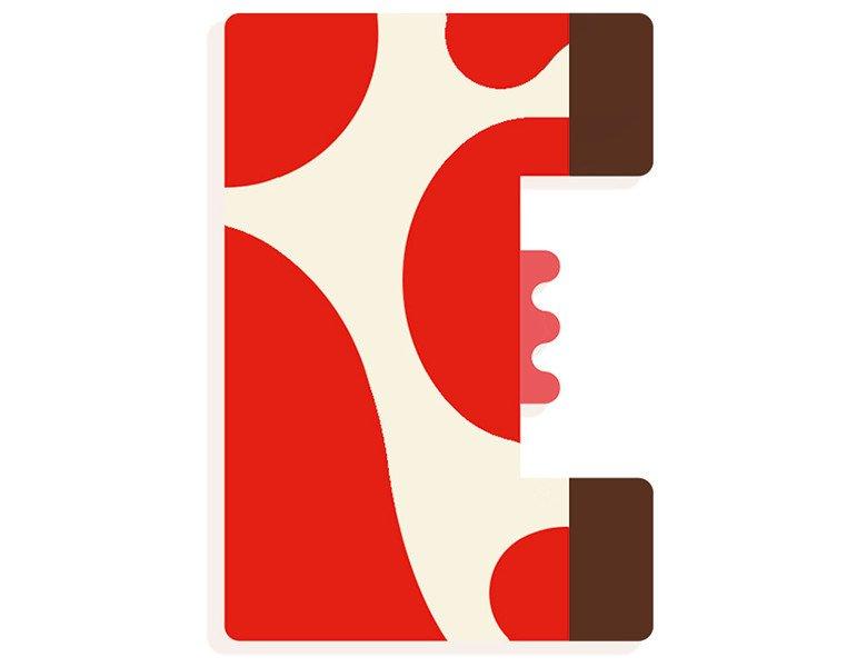 Djeco Buchstaben Graphic E  