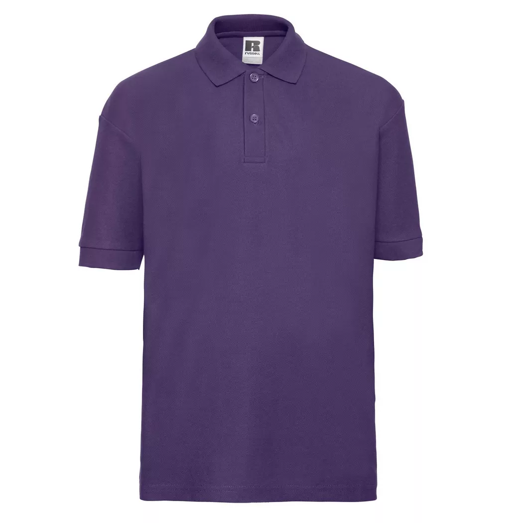 Russell - Classic Poloshirt, 152, Lila