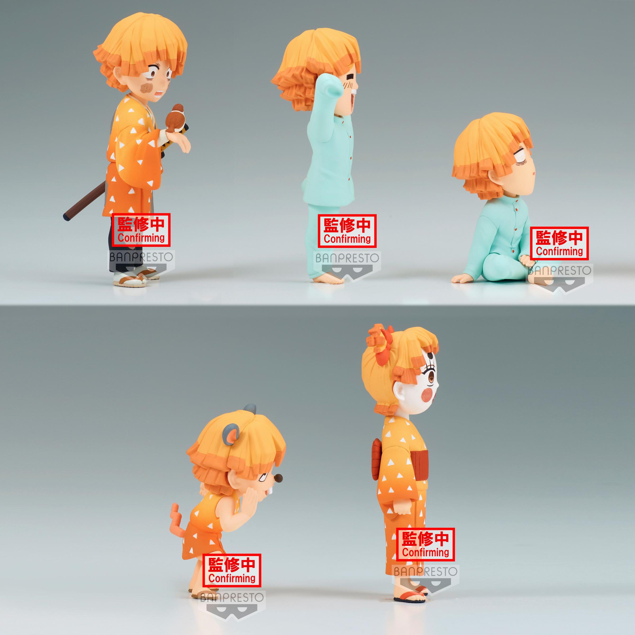 Banpresto  Demon Slayer (12pz) WCF Zenitsu Agatsuma Collection 7cm 