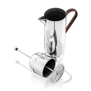 Nick Munro Domus French Press klein mit Korbgeflecht-Griff  