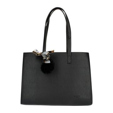 Sac cabas avec foulard Noir