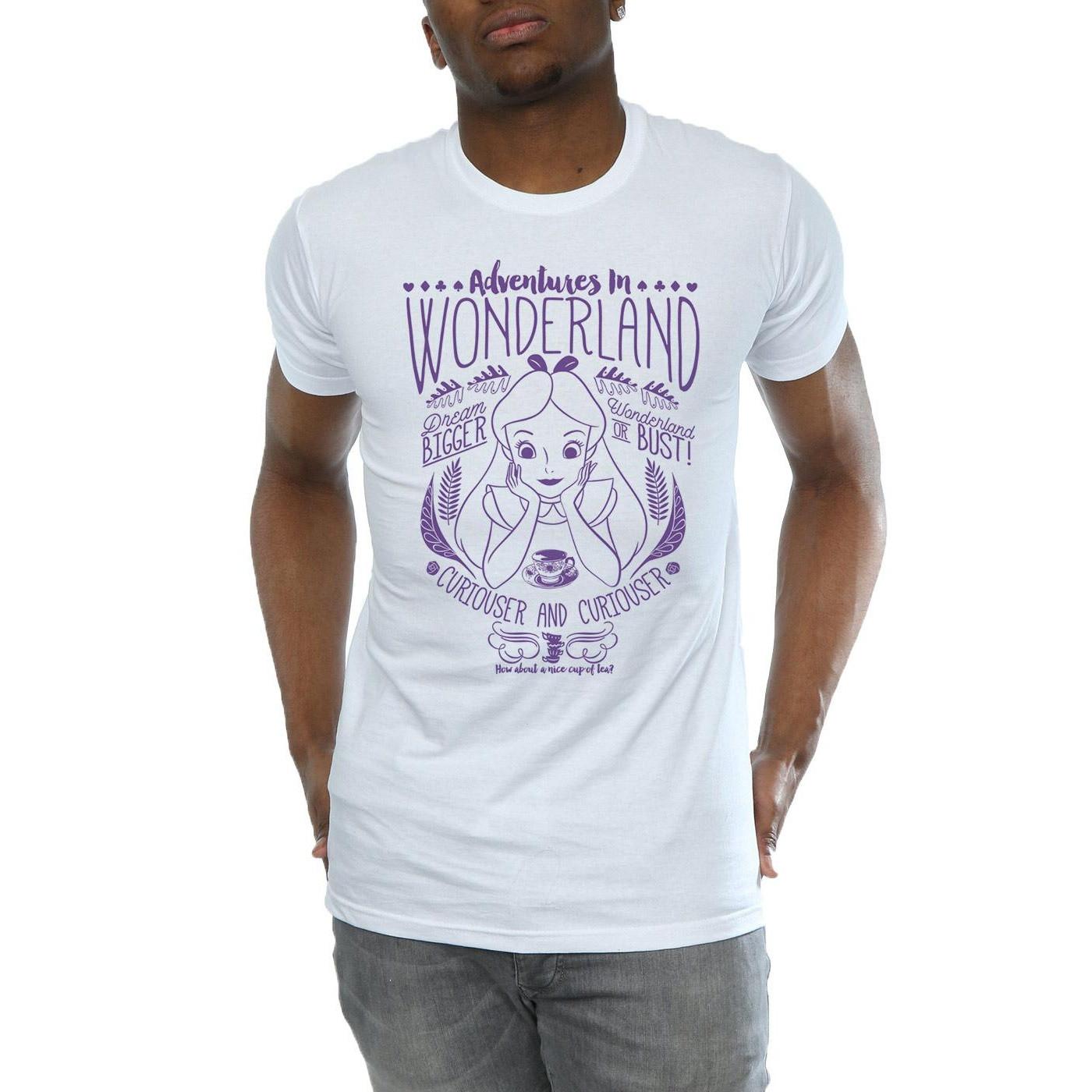 Disney  Alice In Wonderland Adventures In Wonderland TShirt 