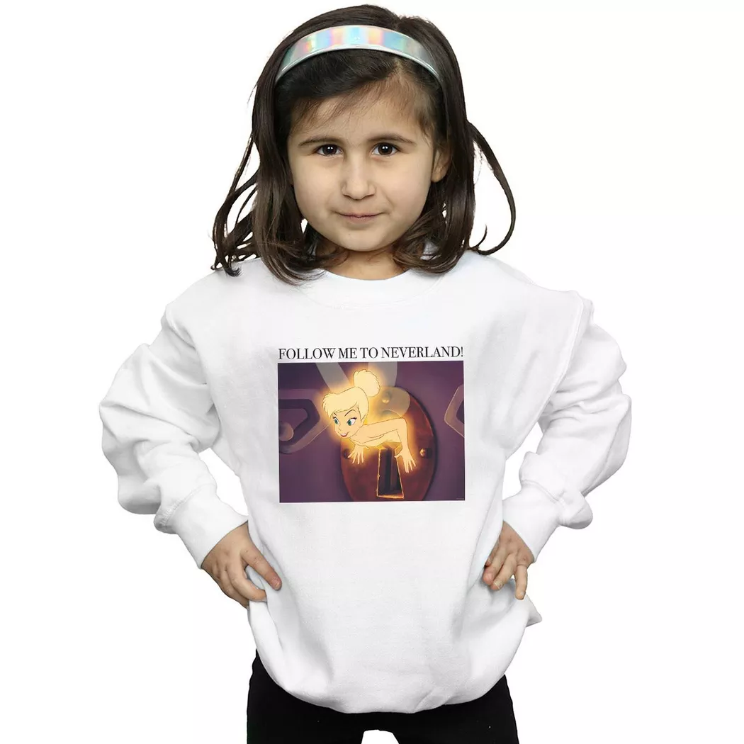 Disney - Follow Me Sweatshirt, 152-158, Weiss