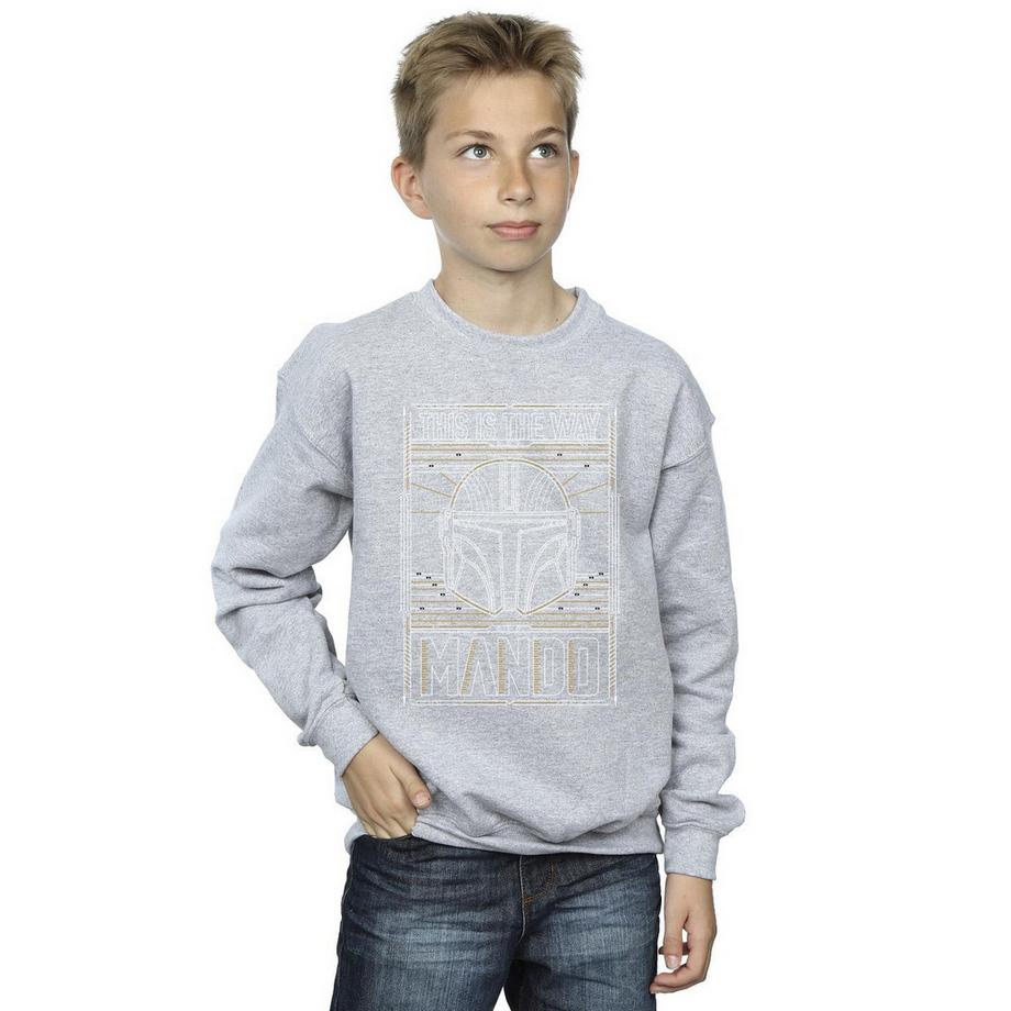 STAR WARS  The Mandalorian The Way Sweatshirt 