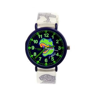 Kiddus  Time Teacher T-Rex (Englisch) Montre pour enfants 