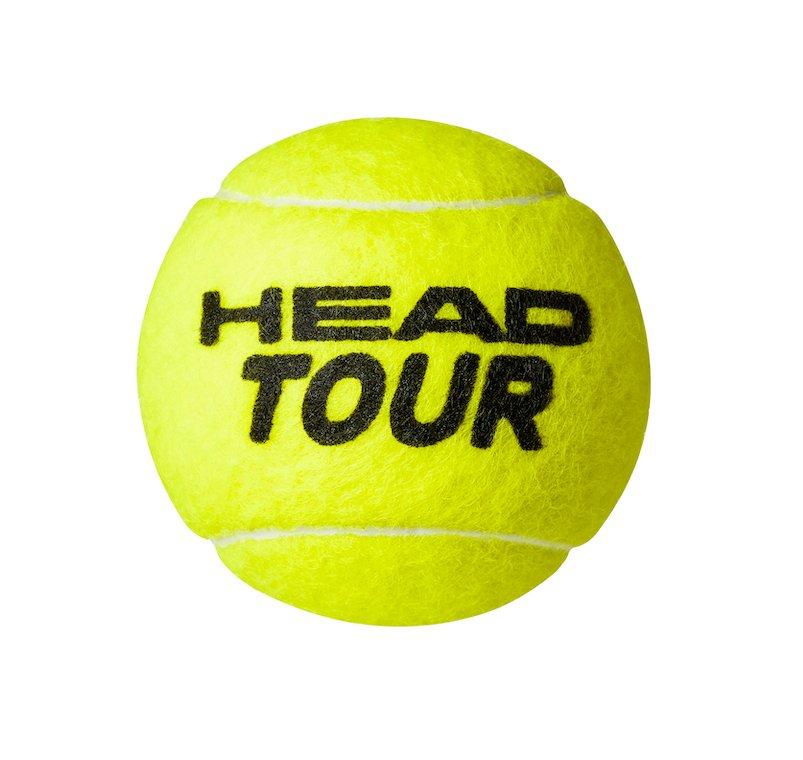 Head  Balles de tennis HEAD Tour boîte de 4 