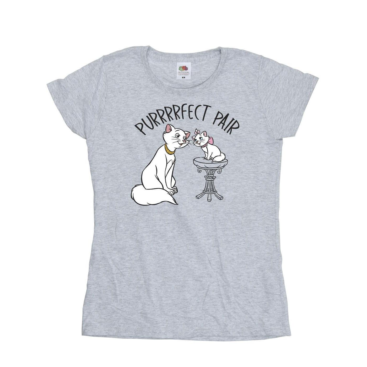 Image of The Aristocats Purrfect Pair Tshirt Damen Grau M
