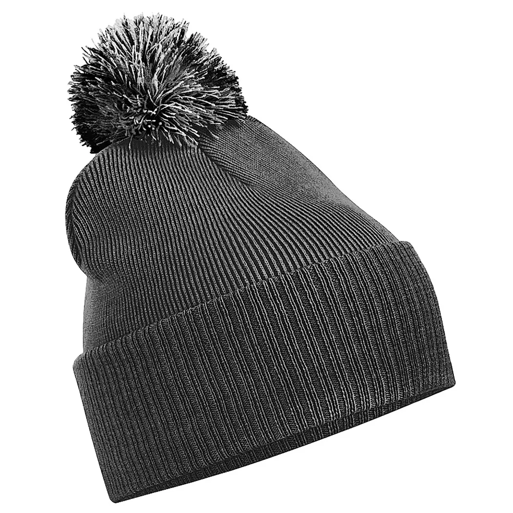 Beechfield - Wintermütze Duo Extreme Snowstar, One Size, Grigio