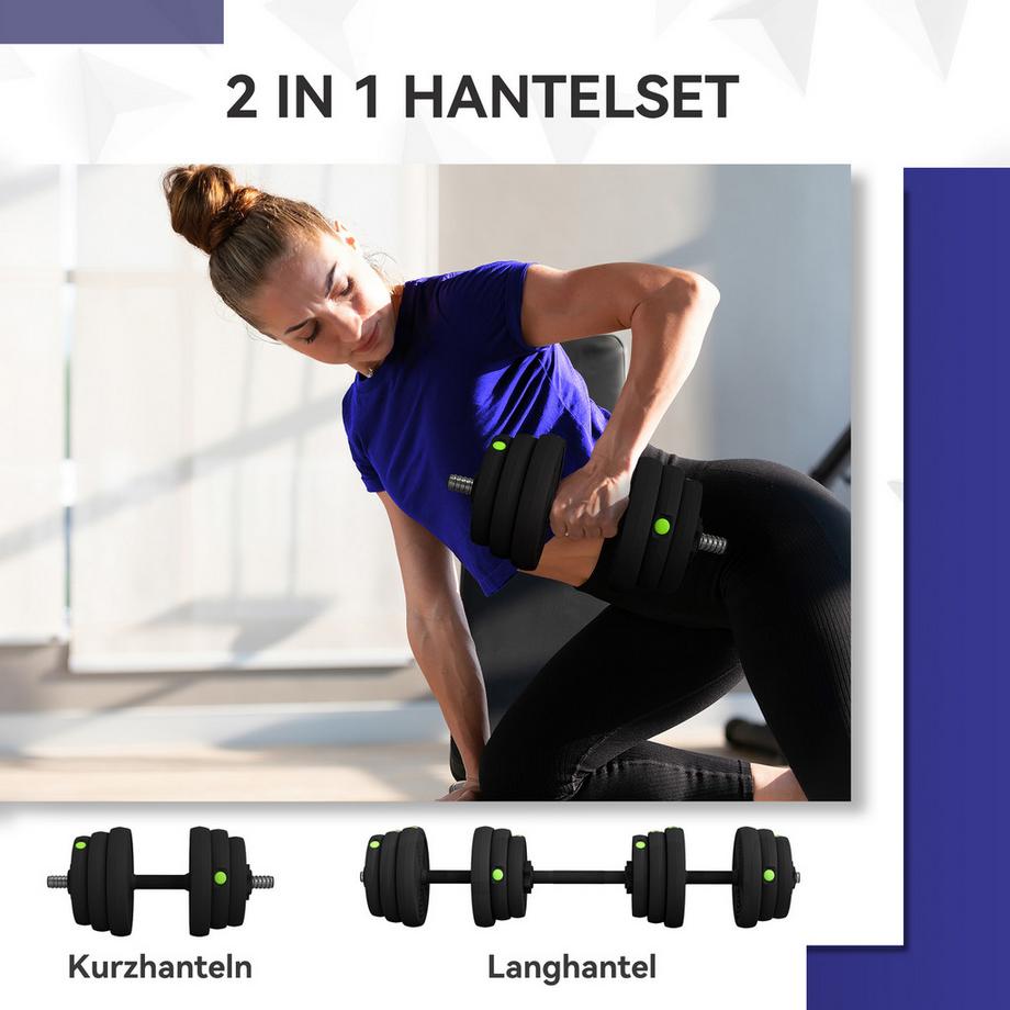 Sportnow  Ensemble d'haltères 