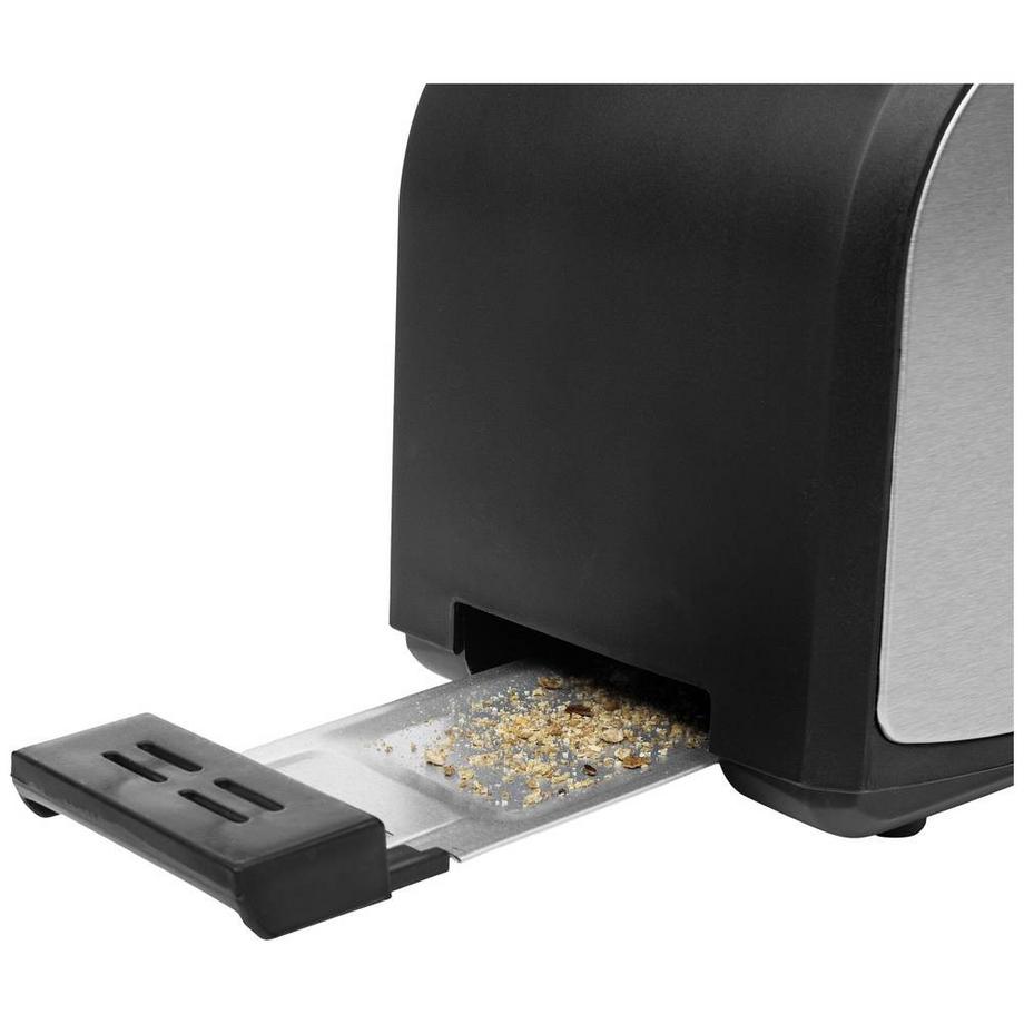 Tristar Grille-pain en acier inoxydable avec accessoire pour pain  