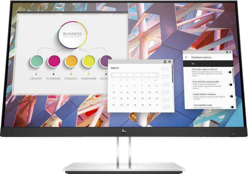Image of HPE-SeriesE24G460,5cm(23.8Zoll)1920x1080PixelFullHDLCDSchwarz,Silber