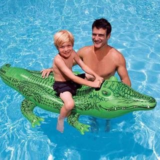 Gameloot  Flotteur de piscine, Crocodile - 168 x 86 cm 
