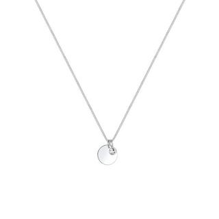 Elli  Halskette Plättchen Geburtsstein Kristalle 