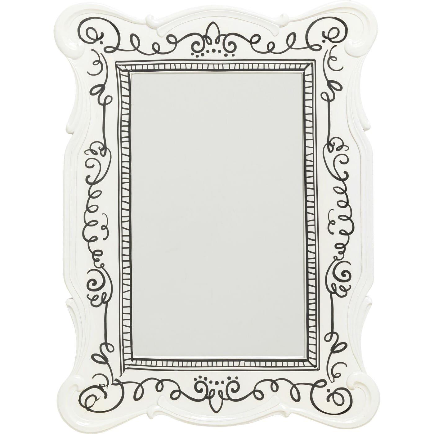 KARE Design Miroir mural Favola 67x50  