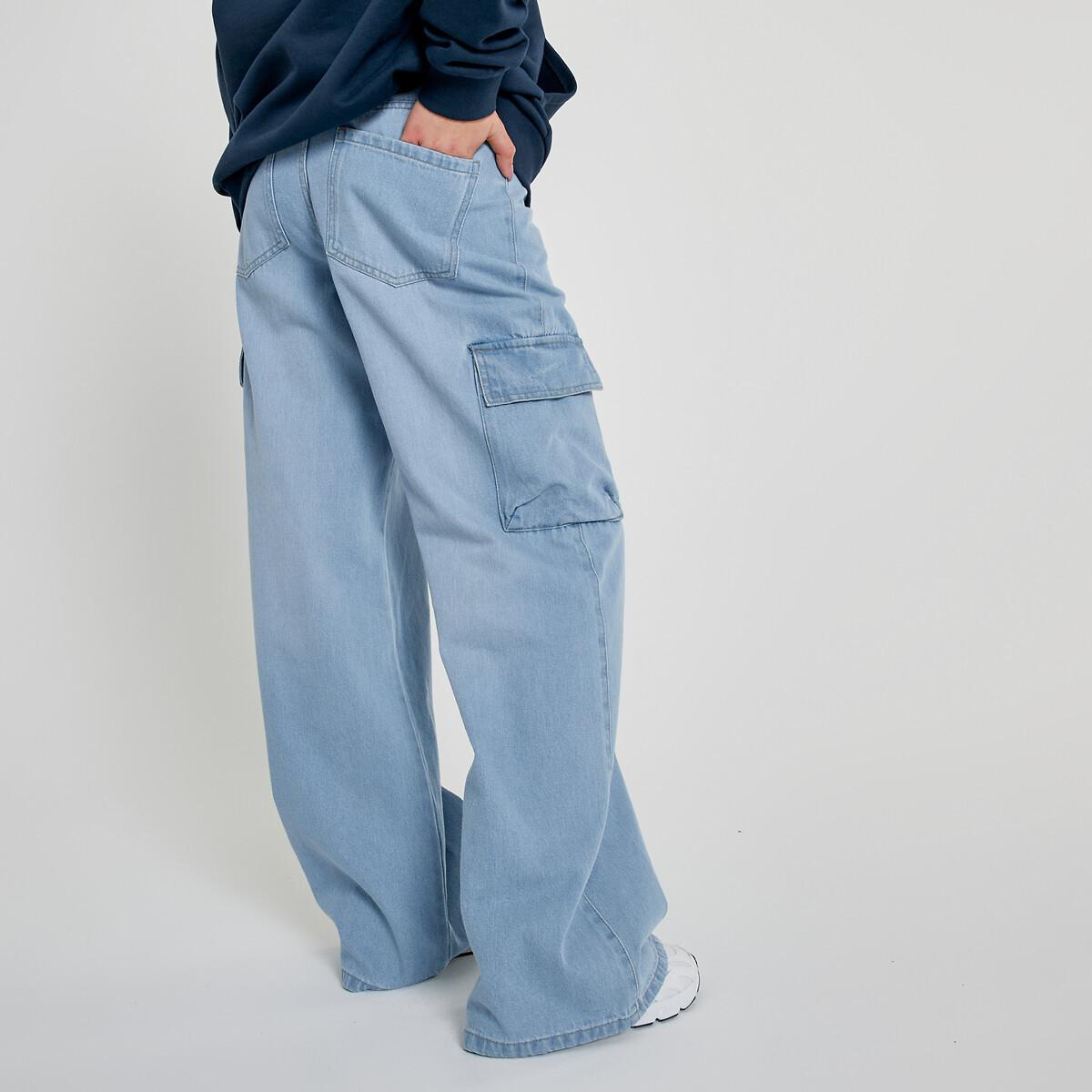 Image of Cargo-jeans Unisex Blau M