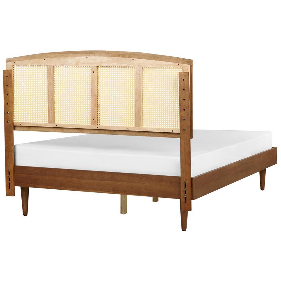 Beliani Letto en Legno di caucciù  VARZY  