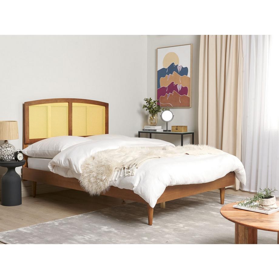 Beliani Letto en Legno di caucciù  VARZY  