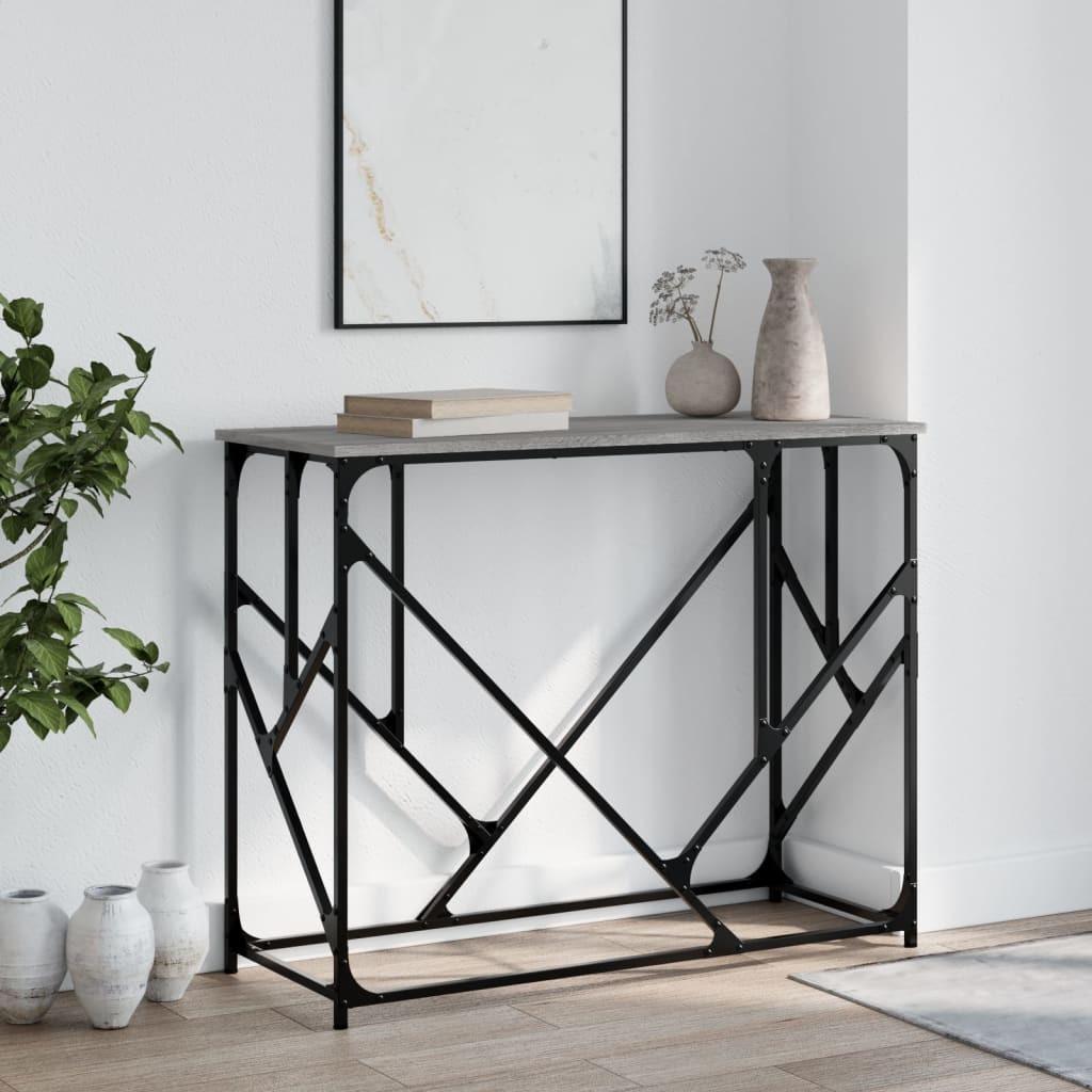 VidaXL Table console bois d'ingénierie  