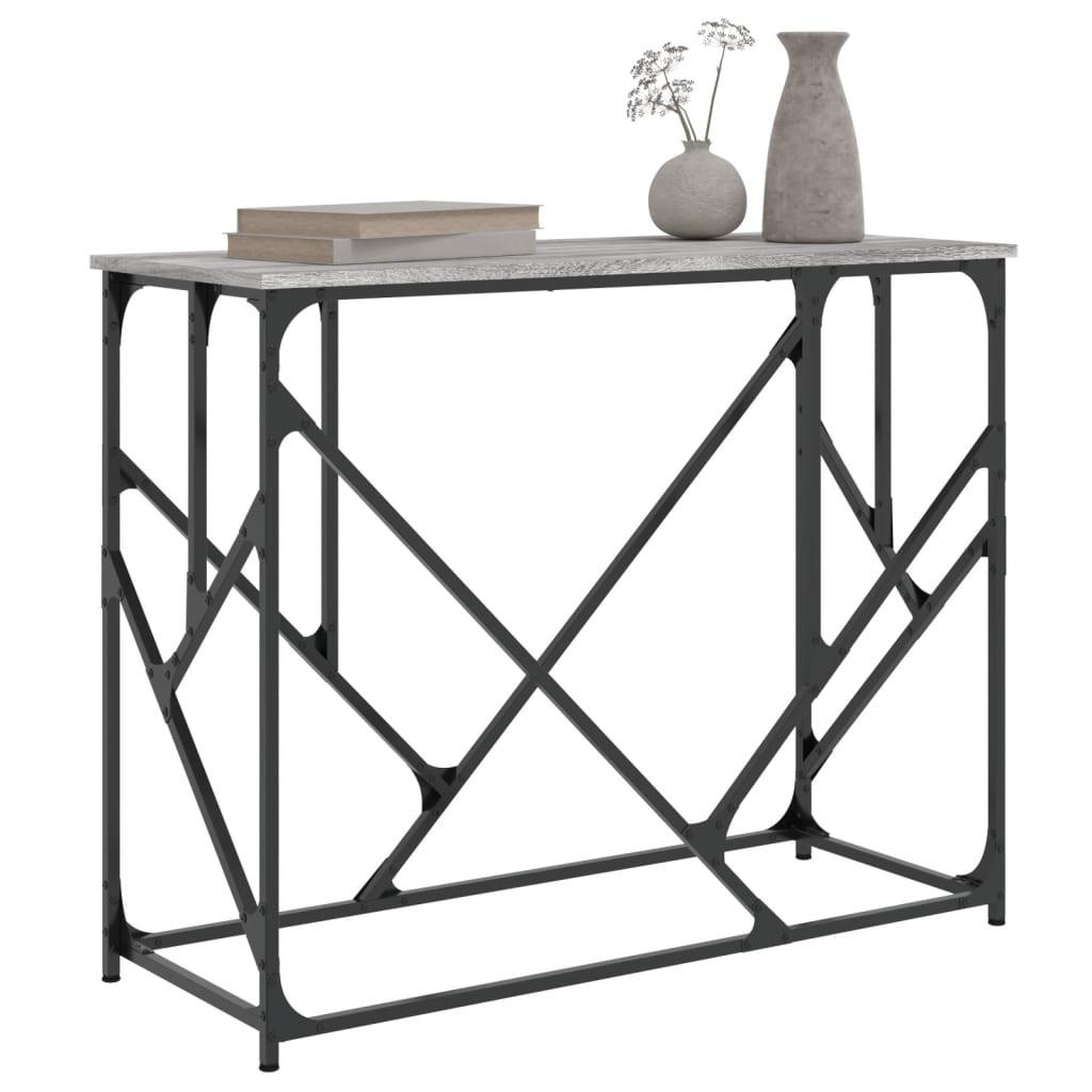 VidaXL Table console bois d'ingénierie  