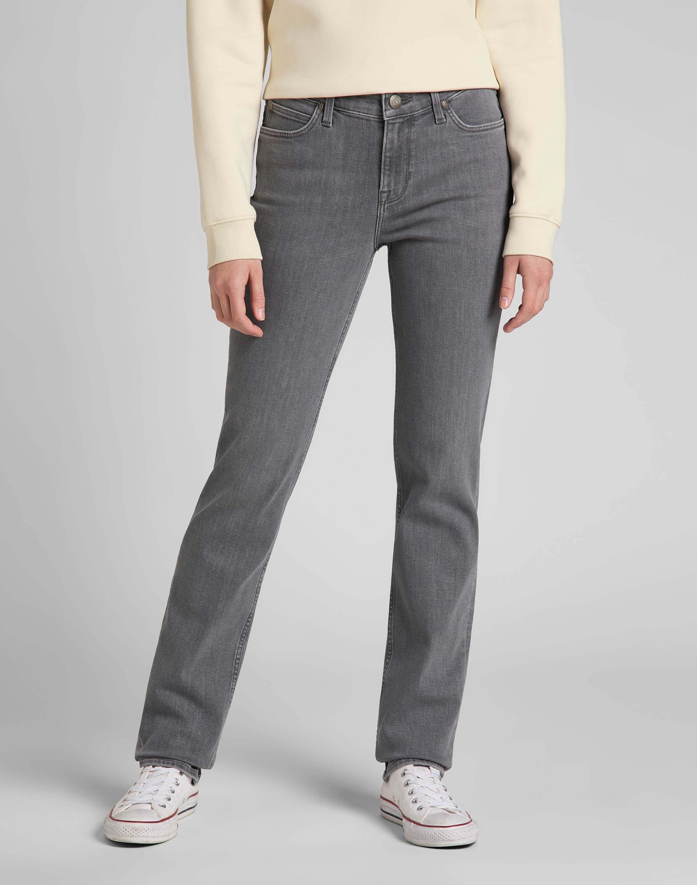 Image of Jeans Straight Leg Marion Damen Taubengrau L33/W36