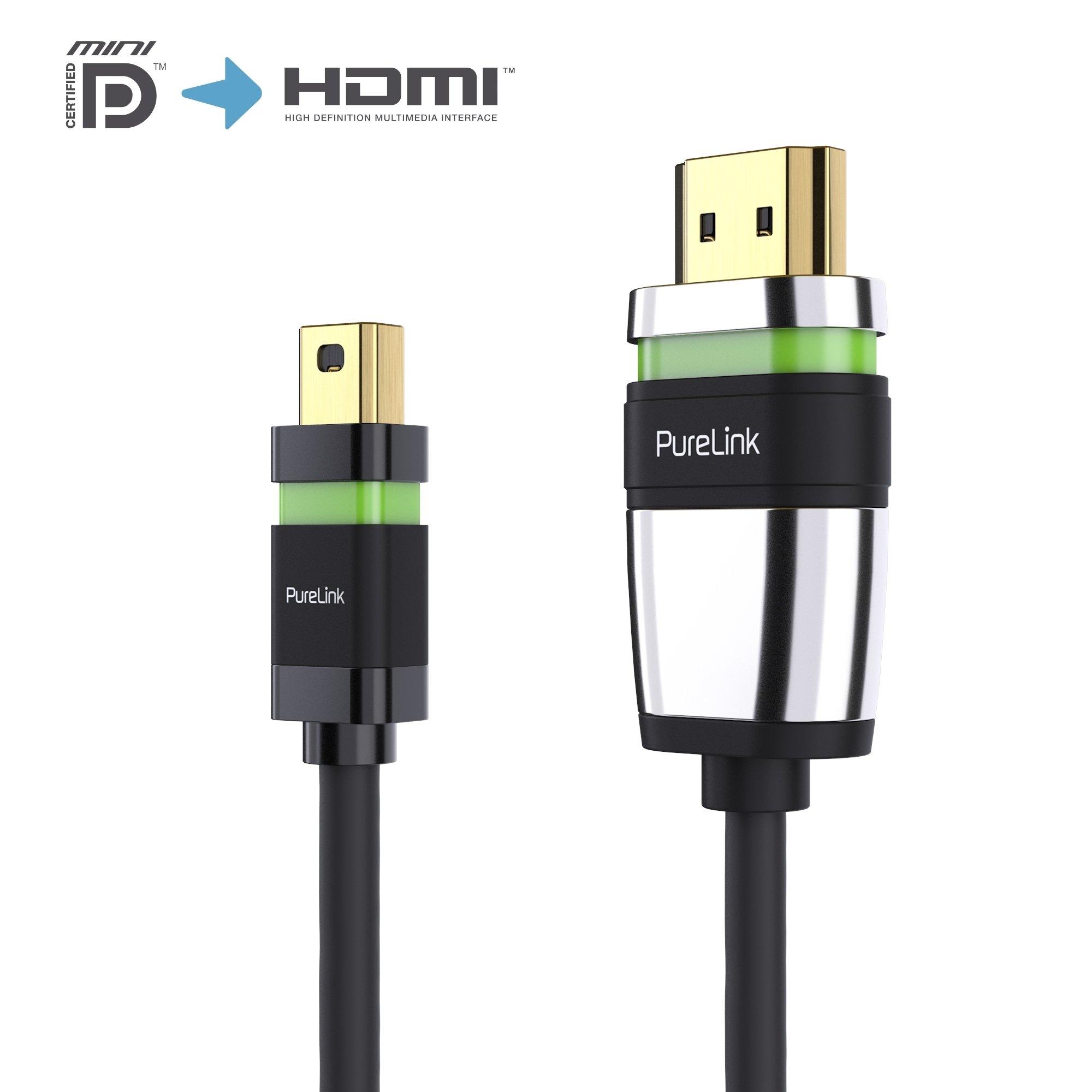 PureLink  PureLink ULS2000-010 Videokabel-Adapter 1 m Mini DisplayPort HDMI Typ A (Standard) Schwarz 